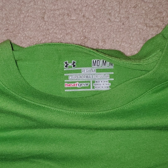 Green Under Armour Tee - Picture 2 of 2